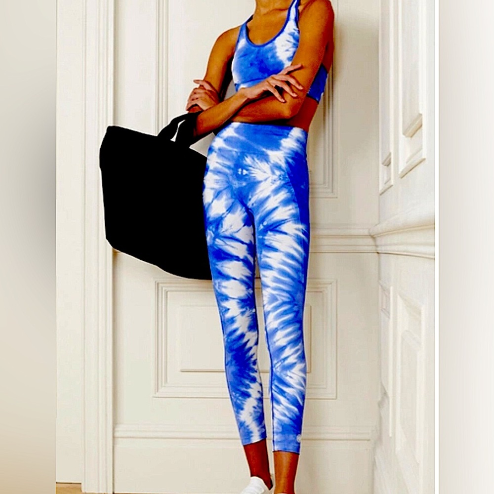 TORY BURCH SEAMLESS TYEDYE LEGGINGS